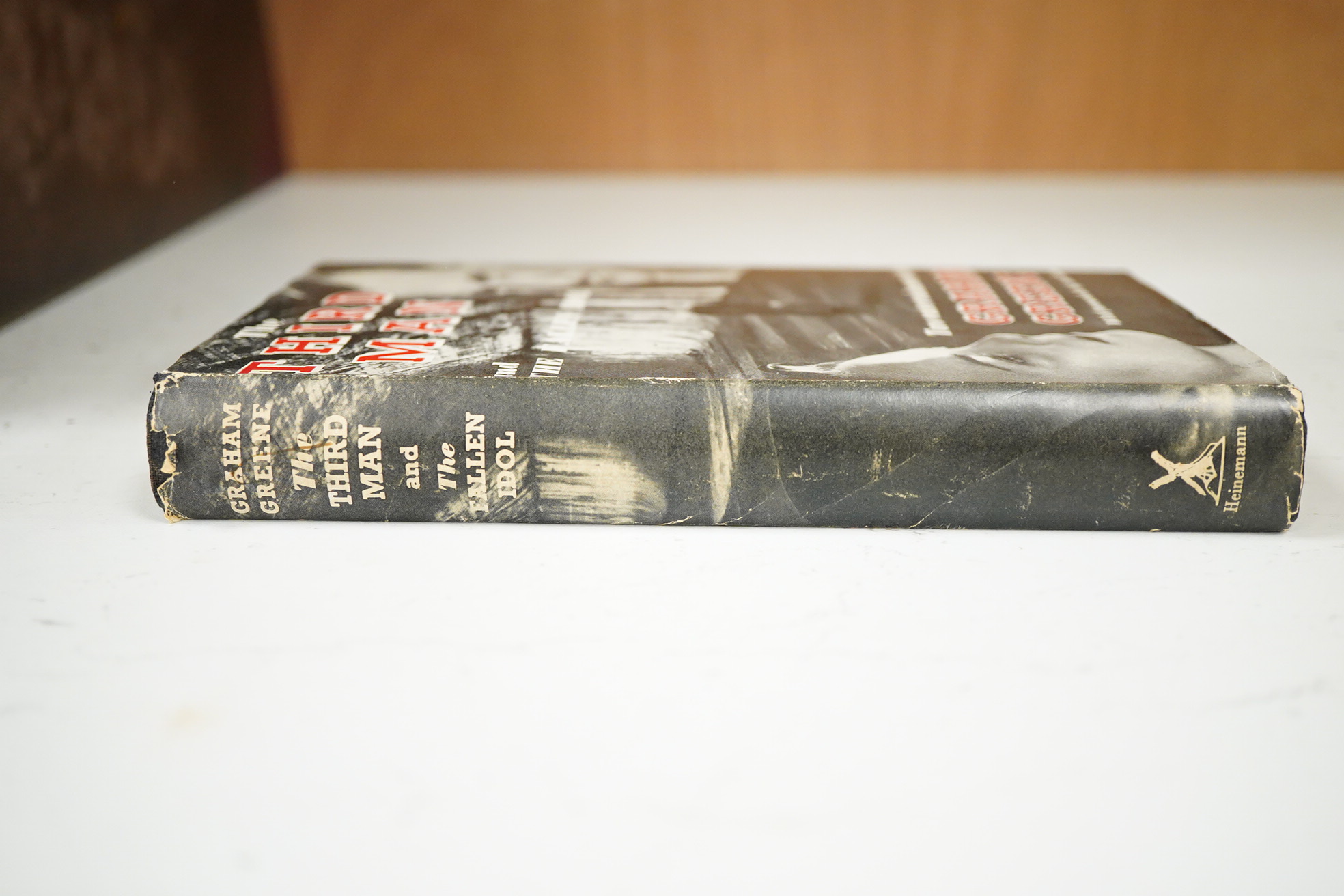 Greene, Graham - The Third Man and the Fallen Idol. First Edition. half title and dedication leaves; publisher's silver lettered cloth and d/wrapper., William Heinemann, 1950. *the writer Richard Whittington-Egan's copy,